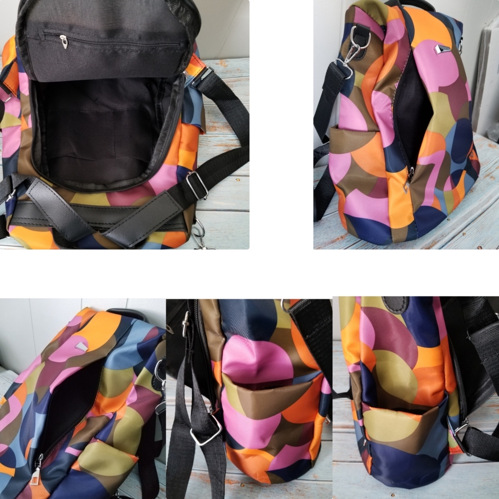 💗LAST 1💗5⭐💗Multicolored Backpack (Zero Flaws) - Picture 6 of 7